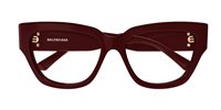 Montatura vista Balenciaga Donna BB0326O004-BURGUNDY-BURGUNDY-TRANSPAR53 - BB0326O004-BURGUNDY-BURGUNDY-TRANSPAR53